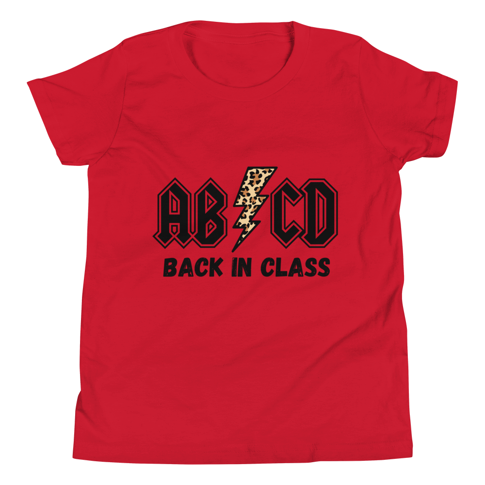 ABCD Back To School Youth Short Sleeve T-Shirt