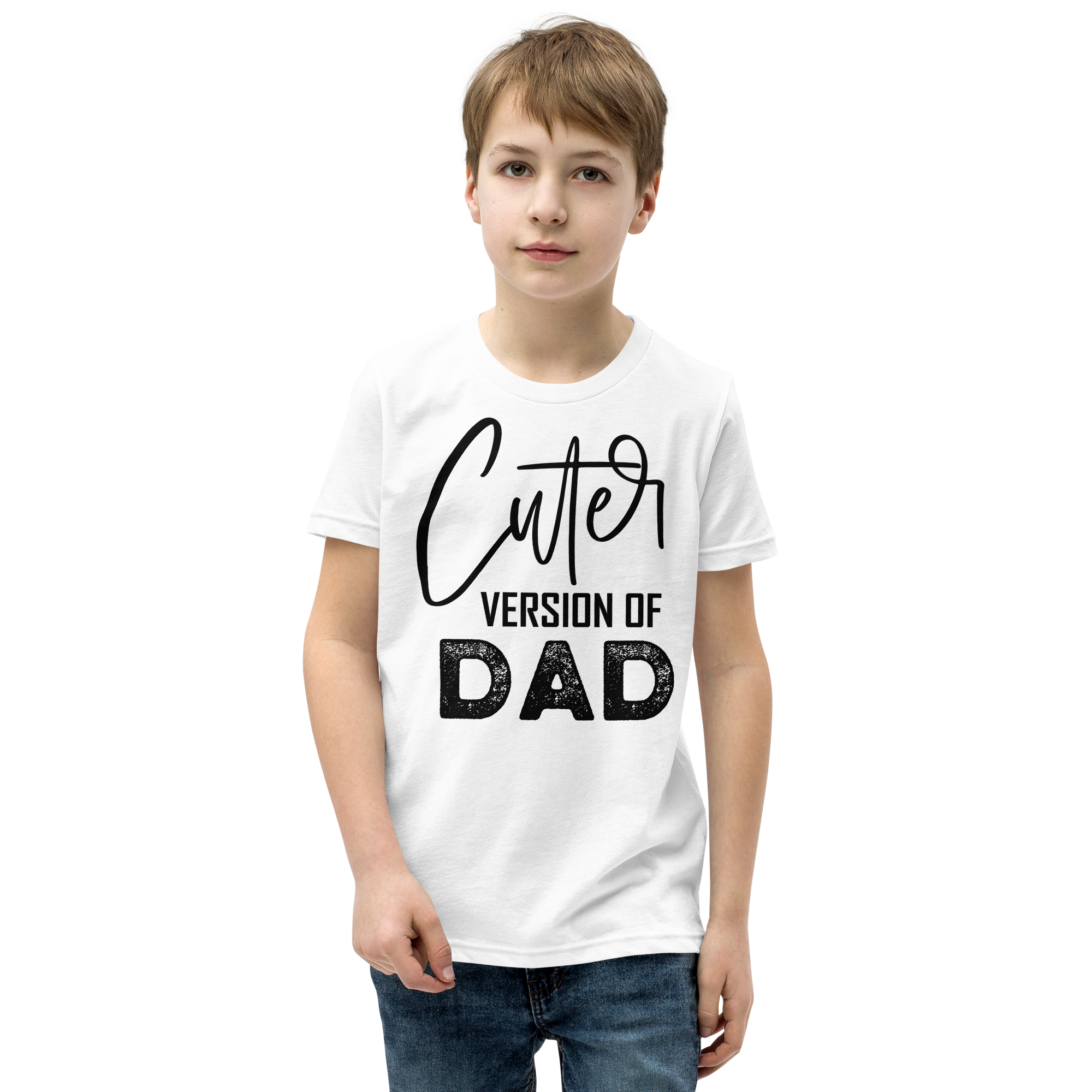 Cuter Version Of Dad Youth Short Sleeve T-Shirt