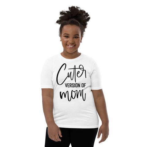 Cuter Version Of Mom Youth Short Sleeve T-Shirt