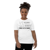 Half Mommy Half Daddy 1 Whole Lot Of Trouble Youth Short Sleeve T-Shirt