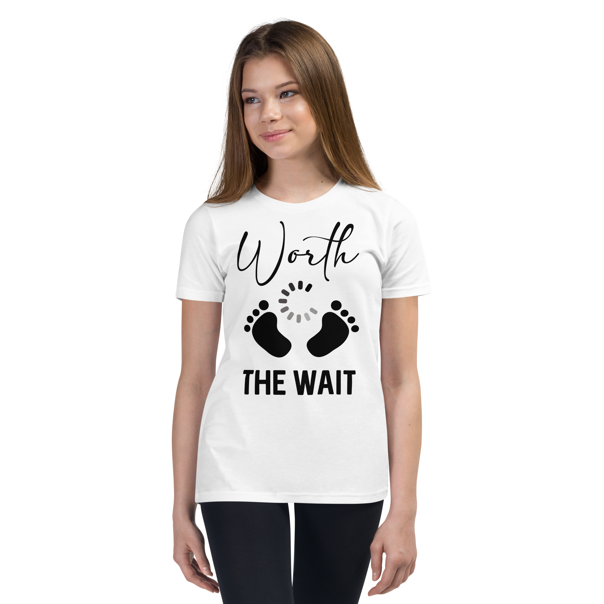 worth The Wait Youth Short Sleeve T-Shirt