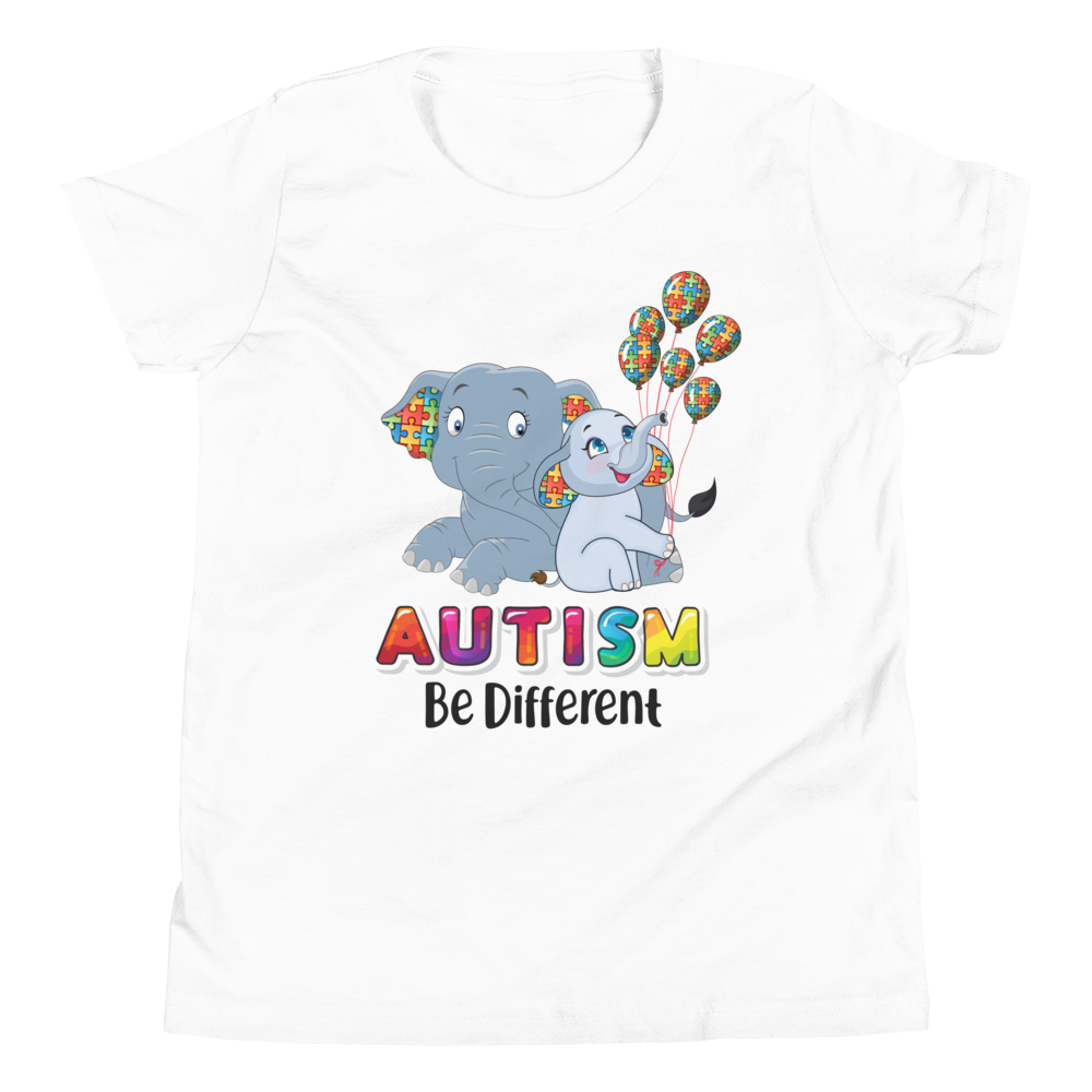 Autism Be Different Youth Short Sleeve T-Shirt