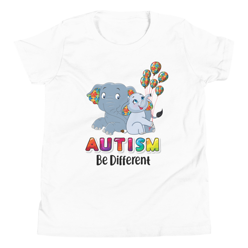 Autism Be Different Youth Short Sleeve T-Shirt