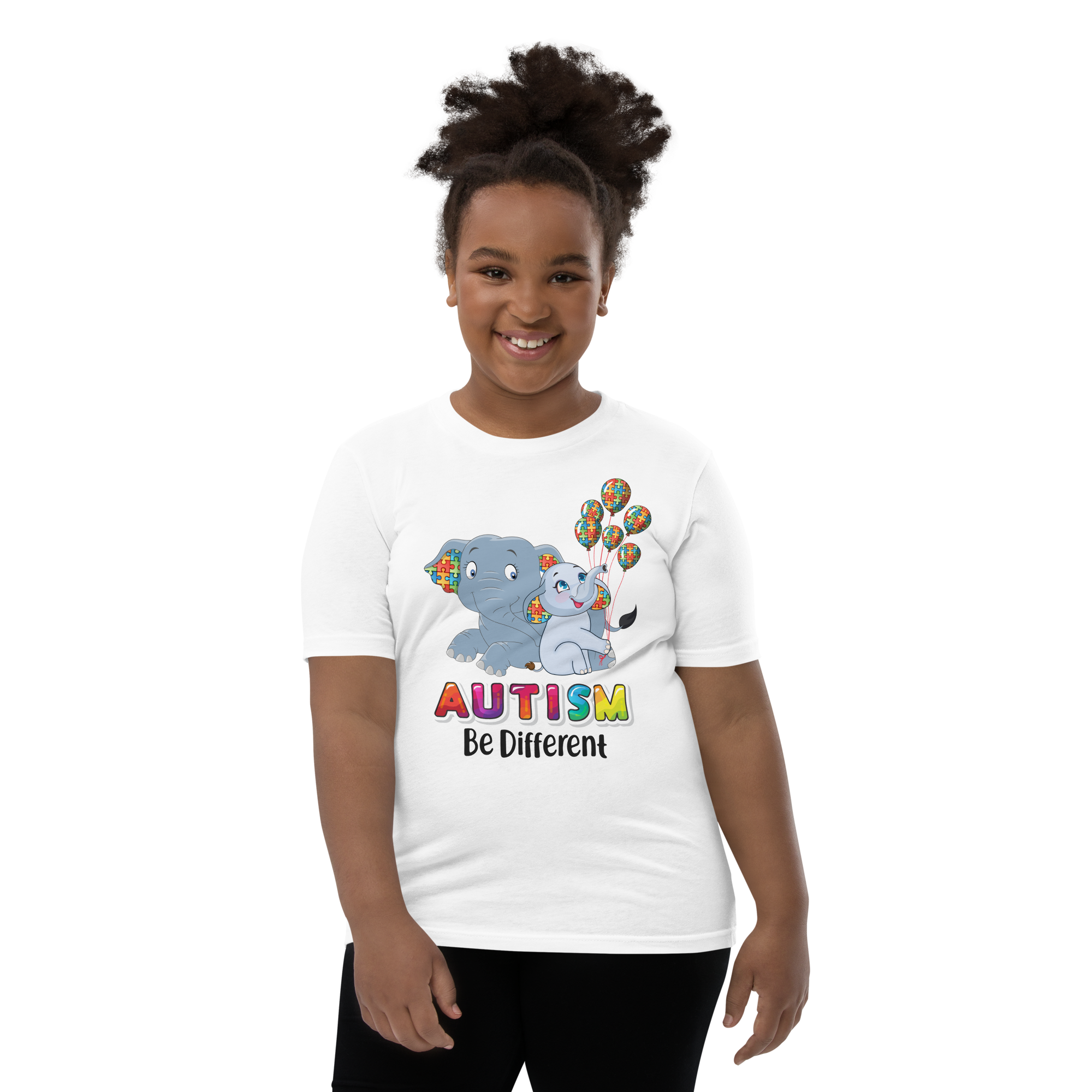 Autism Be Different Youth Short Sleeve T-Shirt