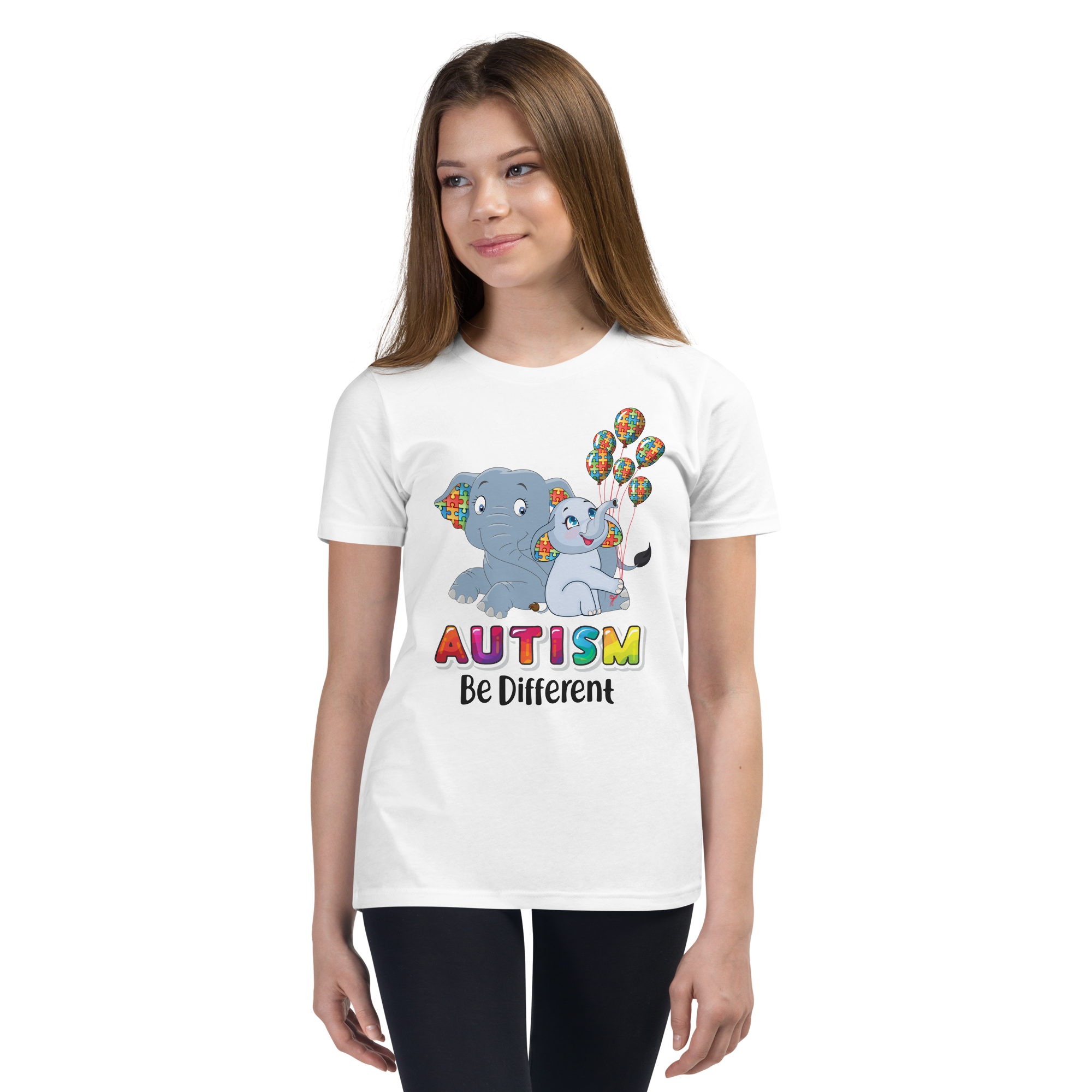 Autism Be Different Youth Short Sleeve T-Shirt