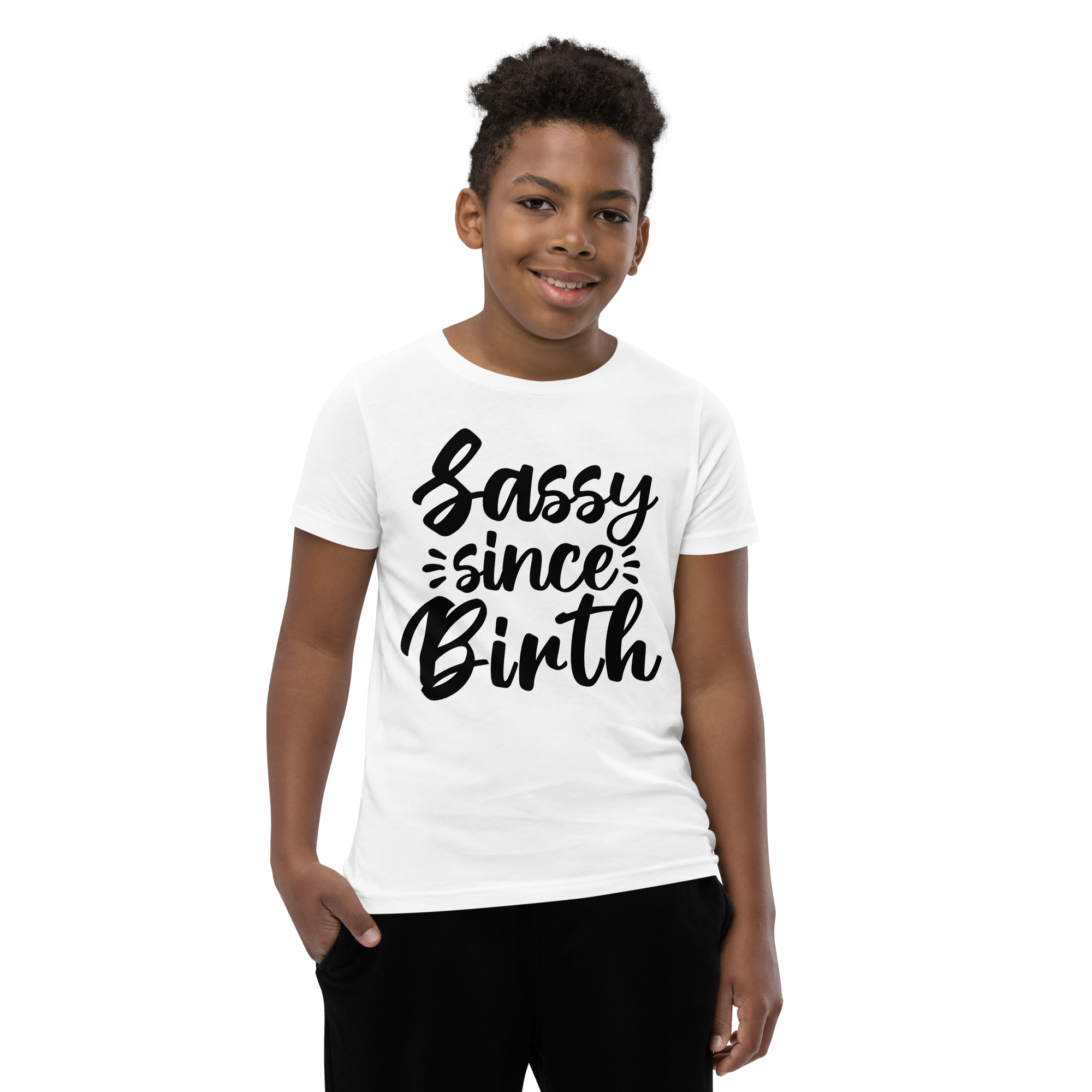 Sassy Since Birth Youth Short Sleeve T-Shirt