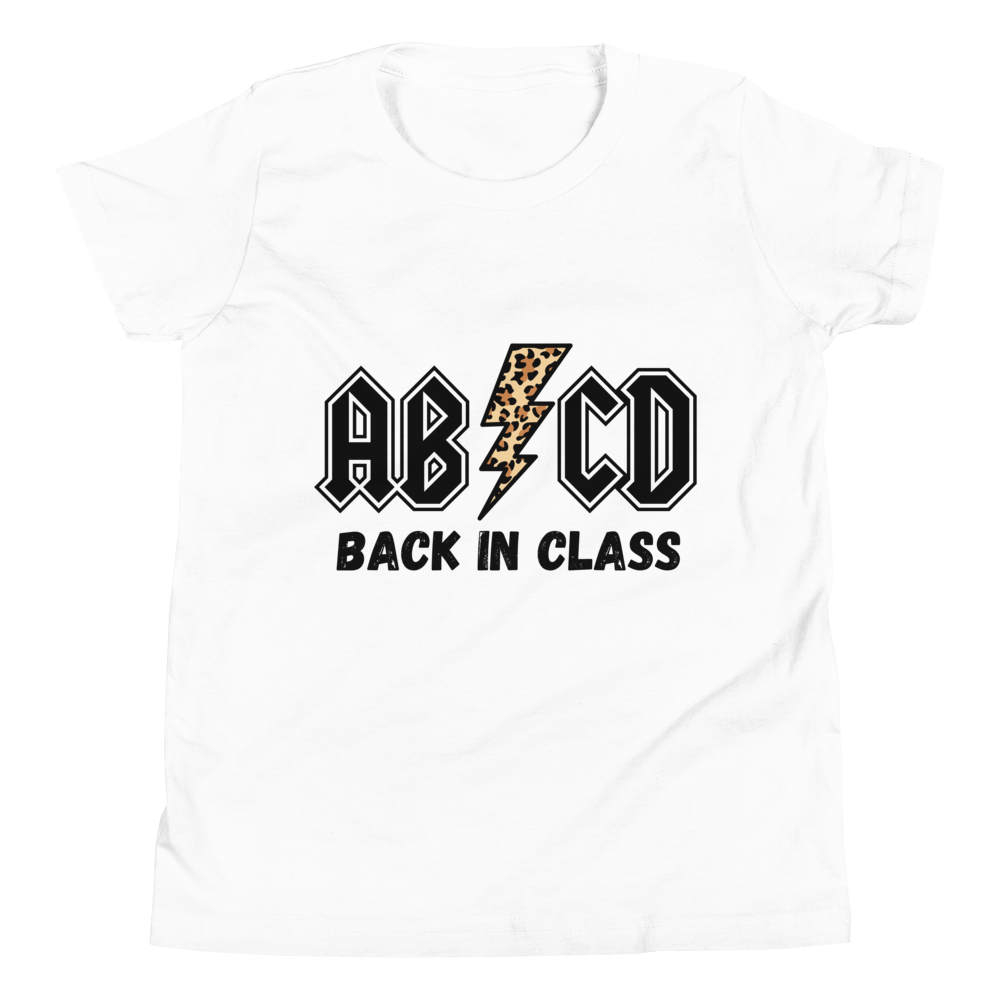 ABCD Back To School Youth Short Sleeve T-Shirt