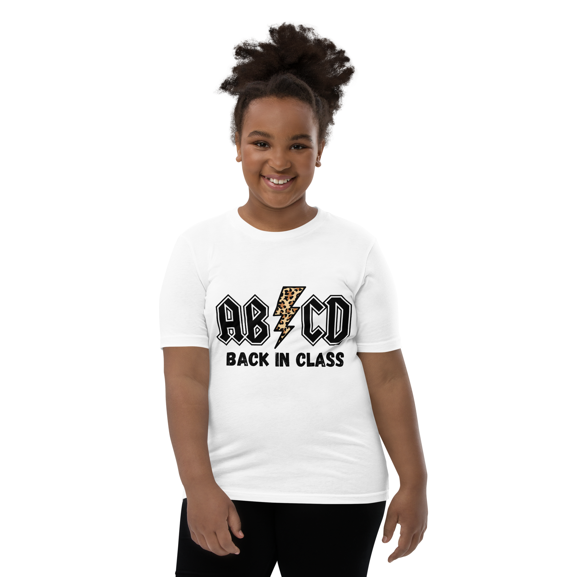 ABCD Back To School Youth Short Sleeve T-Shirt