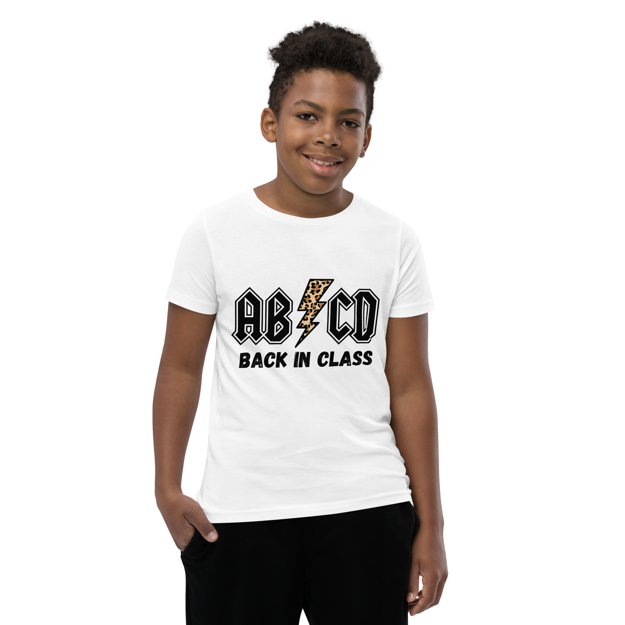 ABCD Back To School Youth Short Sleeve T-Shirt