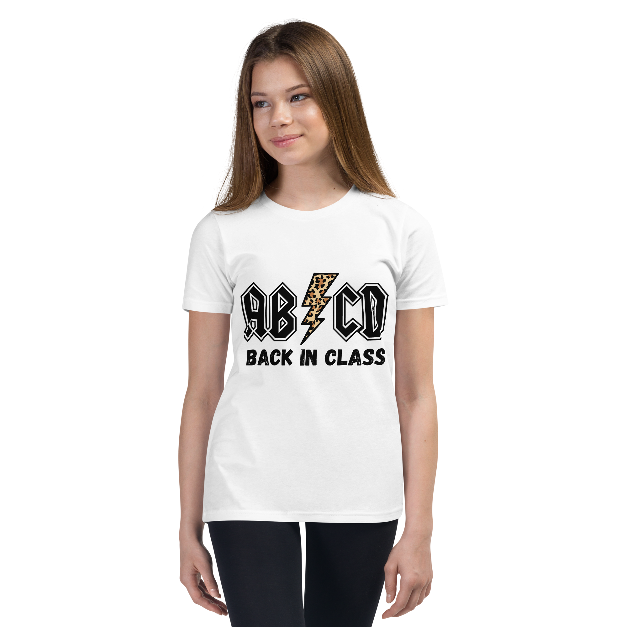 ABCD Back To School Youth Short Sleeve T-Shirt