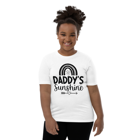 Daddy's Sunshine Youth Short Sleeve T-Shirt