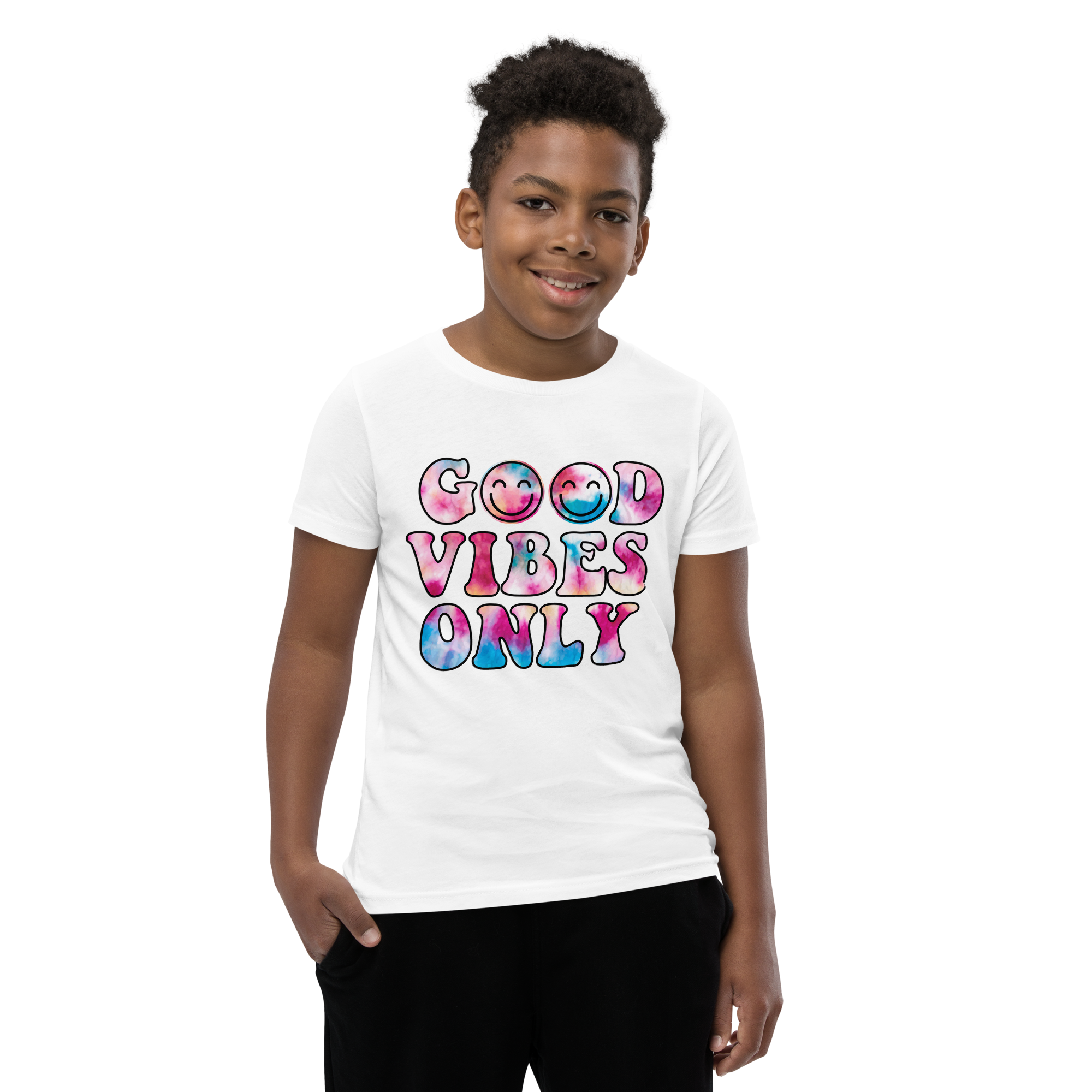 Good Vibes Only Youth Short Sleeve T-Shirt