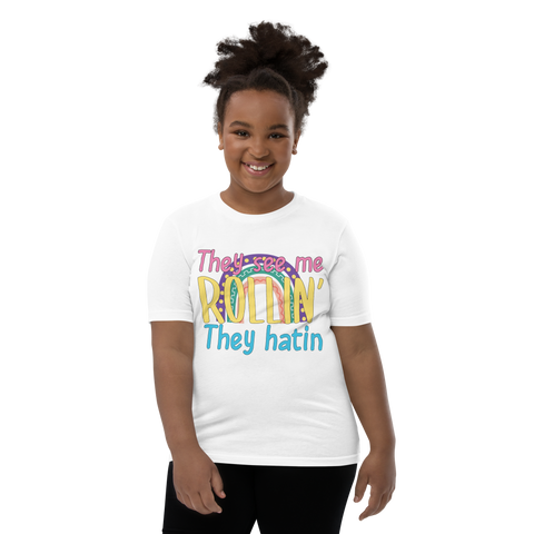 They See Me Rollin They Hatin Youth Short Sleeve T-Shirt