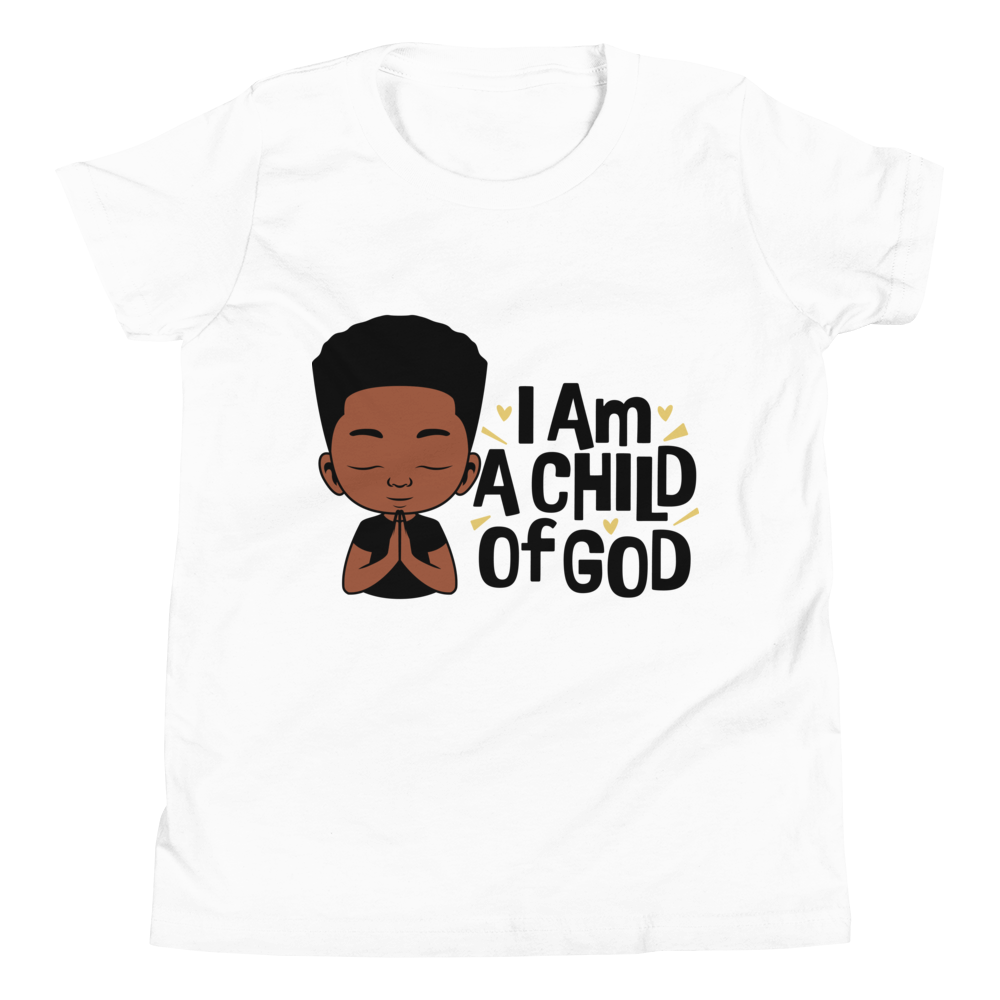 I Am A Child Of God Youth Short Sleeve T-Shirt