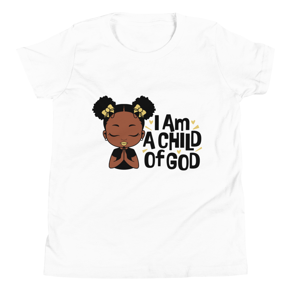 I Am A Child Of God Youth Short Sleeve T-Shirt