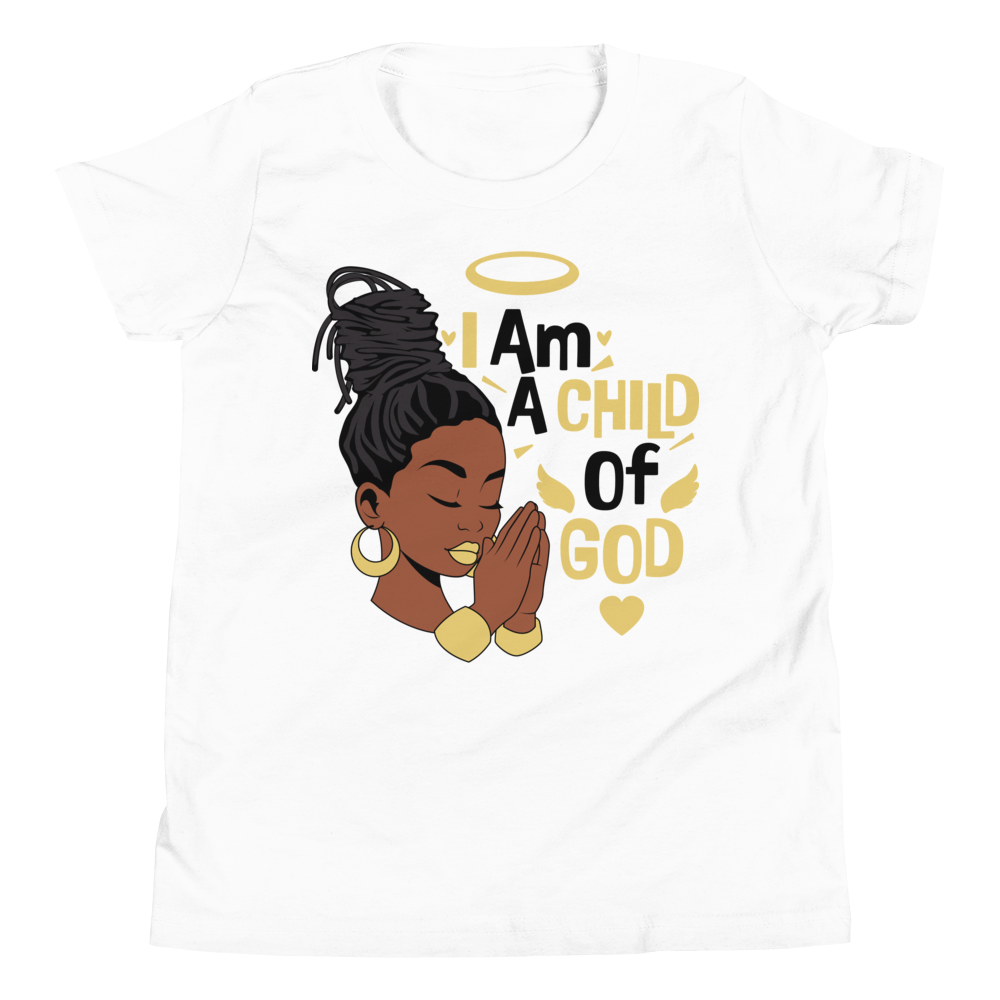 I Am A Child Of God Youth Short Sleeve T-Shirt