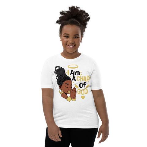 I Am A Child Of God Youth Short Sleeve T-Shirt