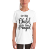 For This Child We Have Prayed Youth Short Sleeve T-Shirt