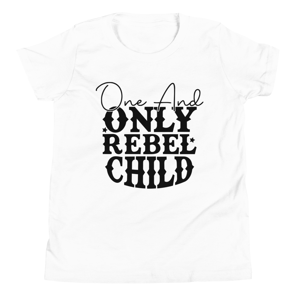 One And Only Rebel Child Youth Short Sleeve T-Shirt