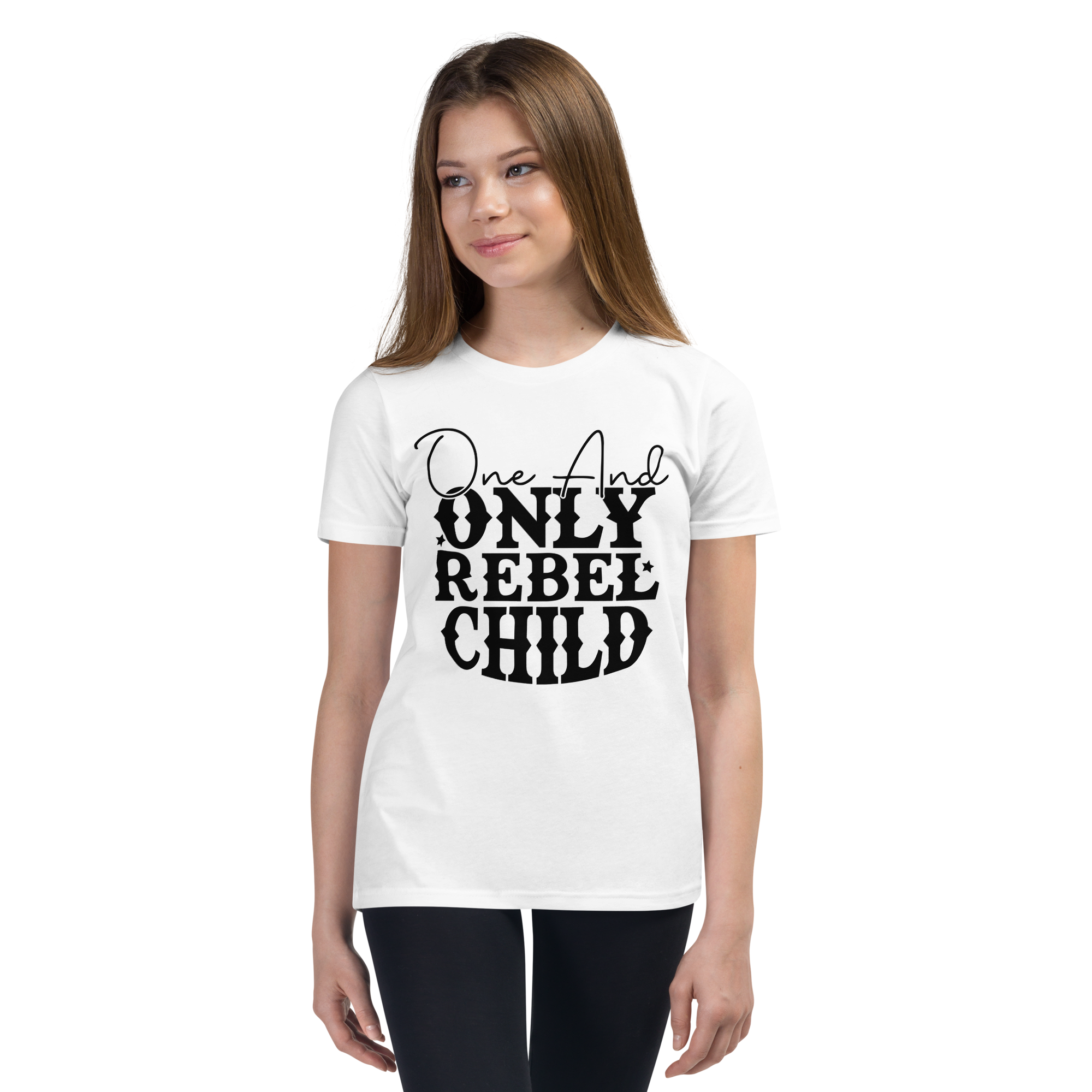 One And Only Rebel Child Youth Short Sleeve T-Shirt