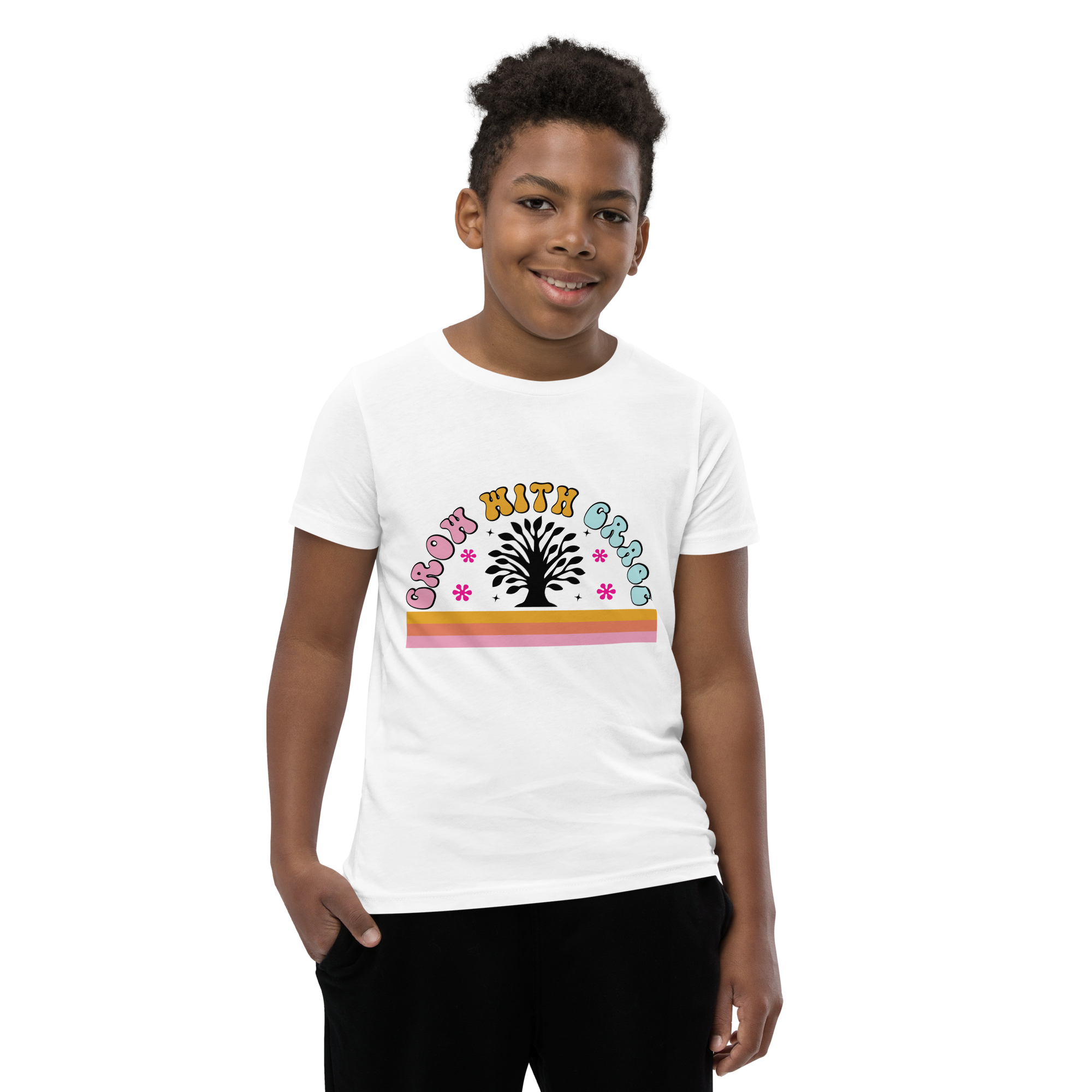 Grow With Grace Youth Short Sleeve T-Shirt