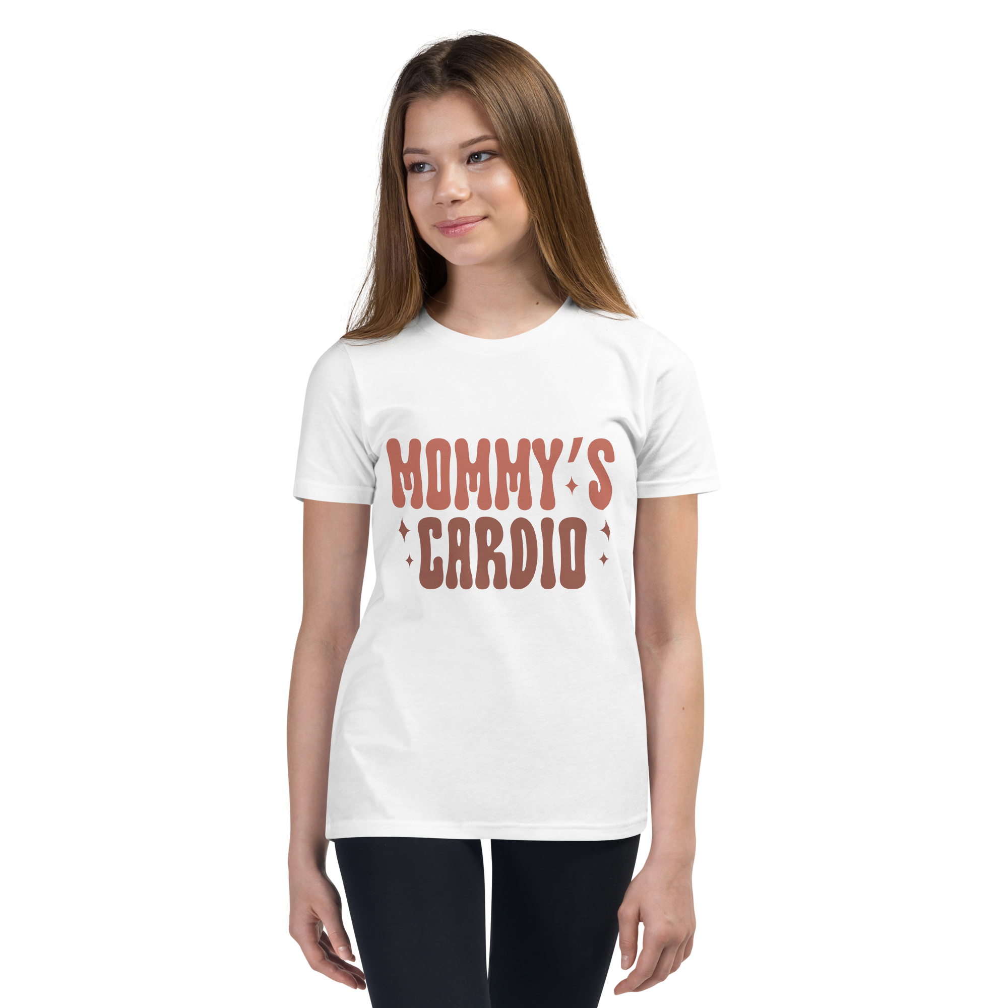 Mommy's Cardio Youth Short Sleeve T-Shirt