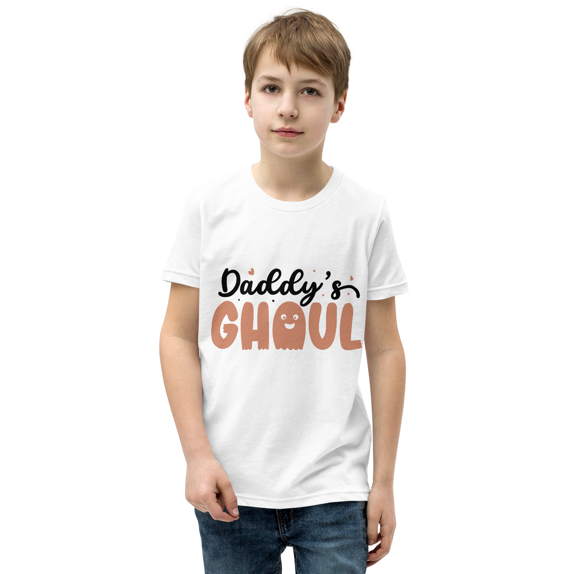 Daddy's Ghoul Youth Short Sleeve T-Shirt