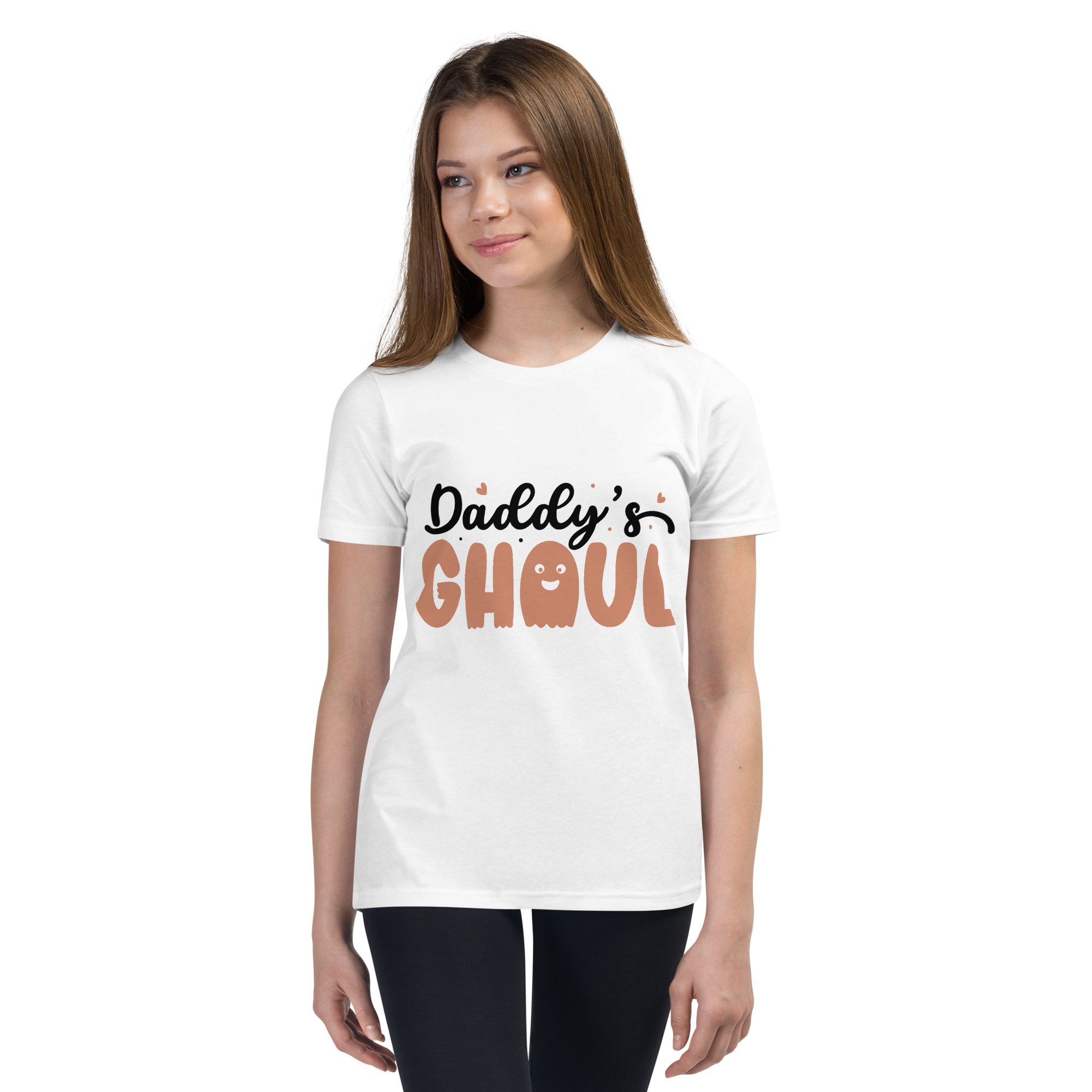 Daddy's Ghoul Youth Short Sleeve T-Shirt