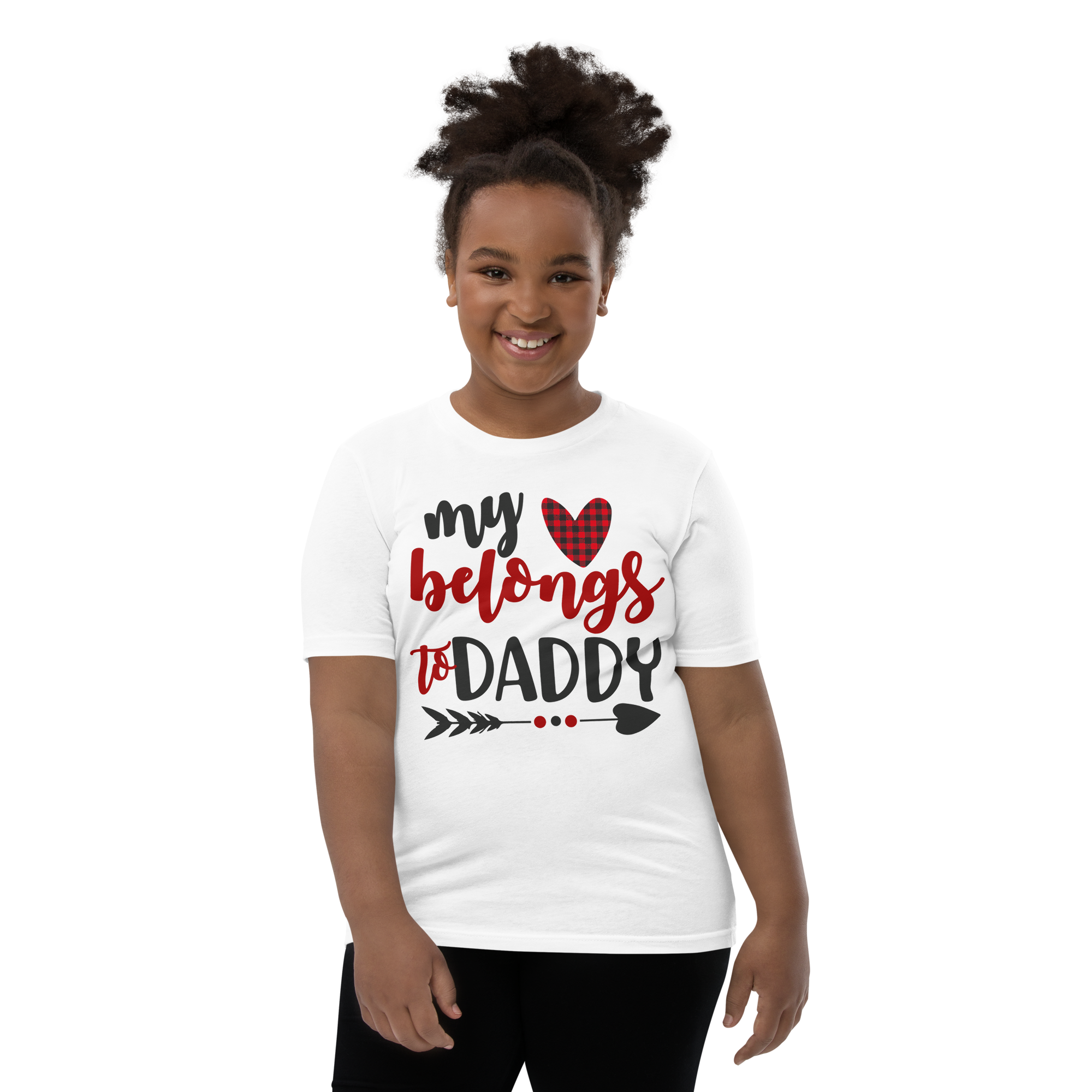 My Heart Belongs To Daddy Youth Short Sleeve T-Shirt