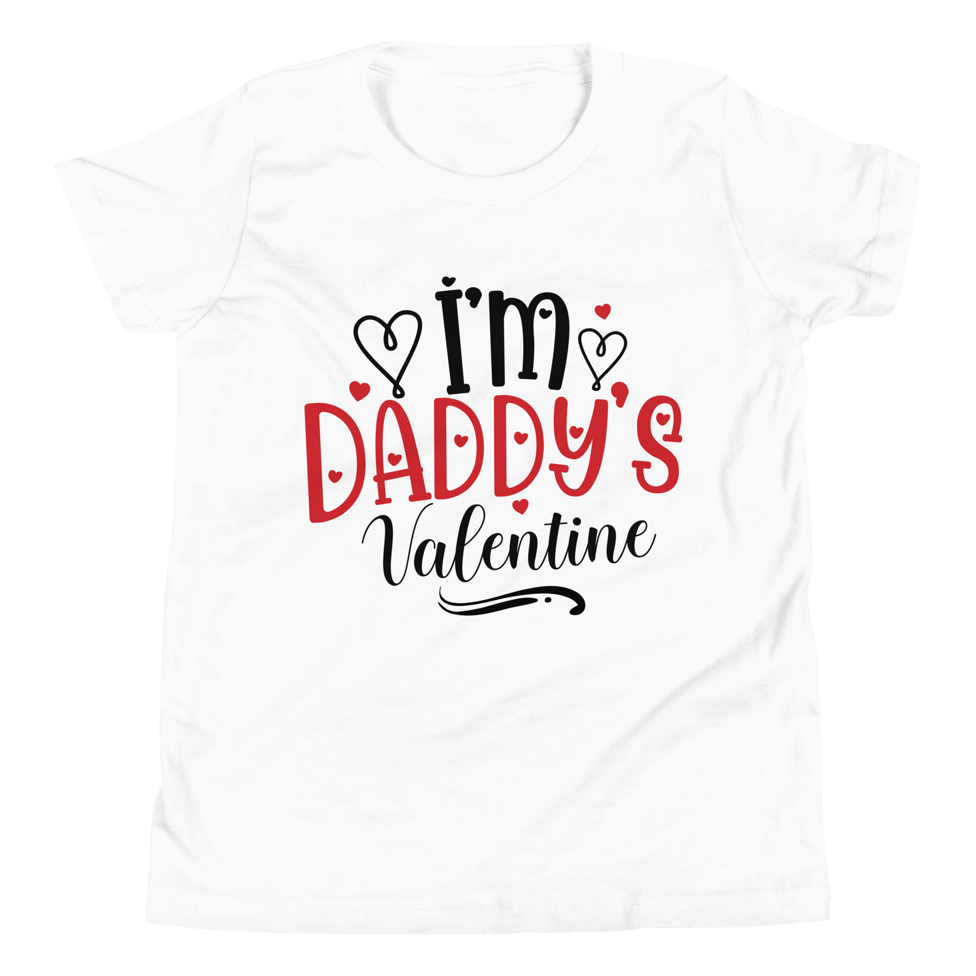 I'm Daddy's Valentine Youth Short Sleeve T-Shirt