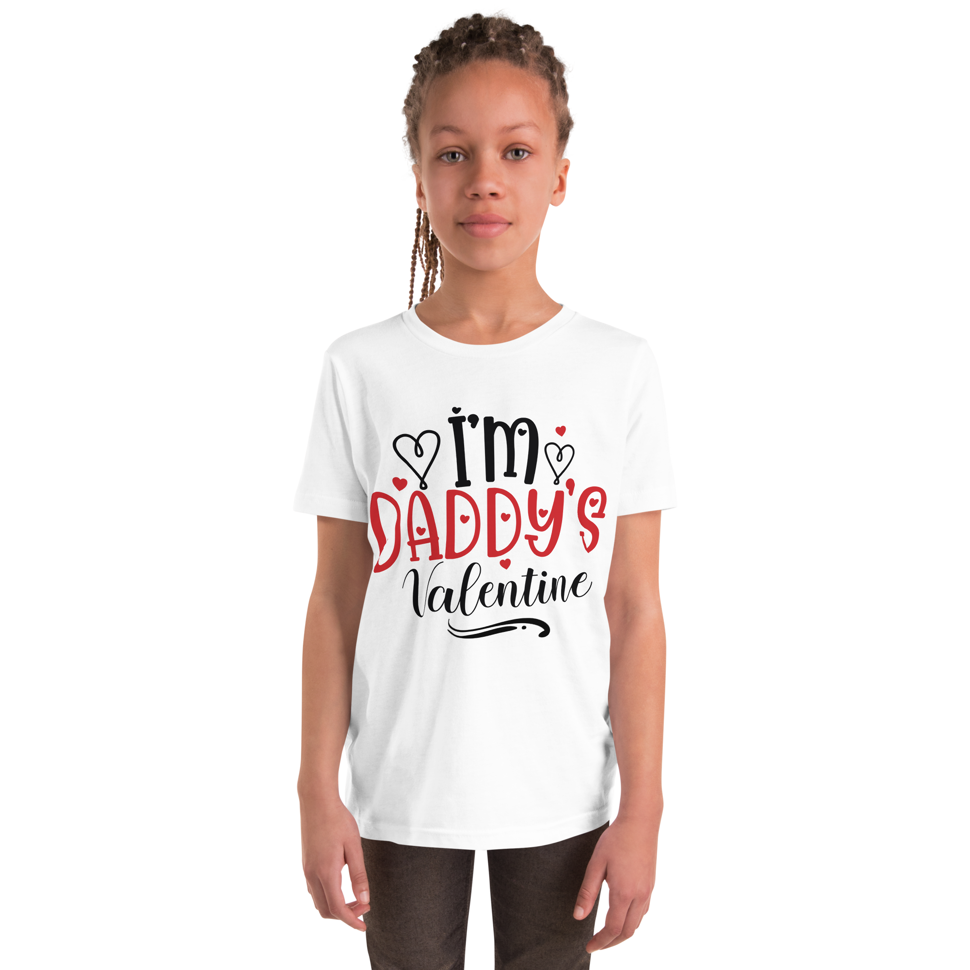 I'm Daddy's Valentine Youth Short Sleeve T-Shirt