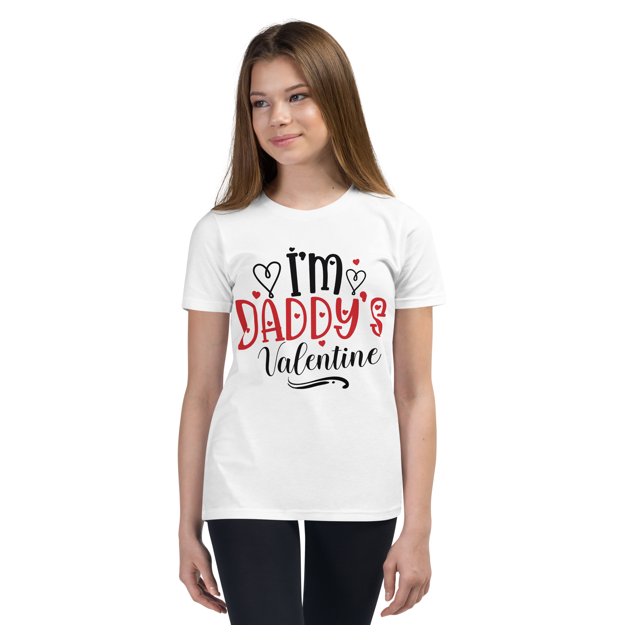 I'm Daddy's Valentine Youth Short Sleeve T-Shirt