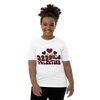 Daddy's Valentine Youth Short Sleeve T-Shirt