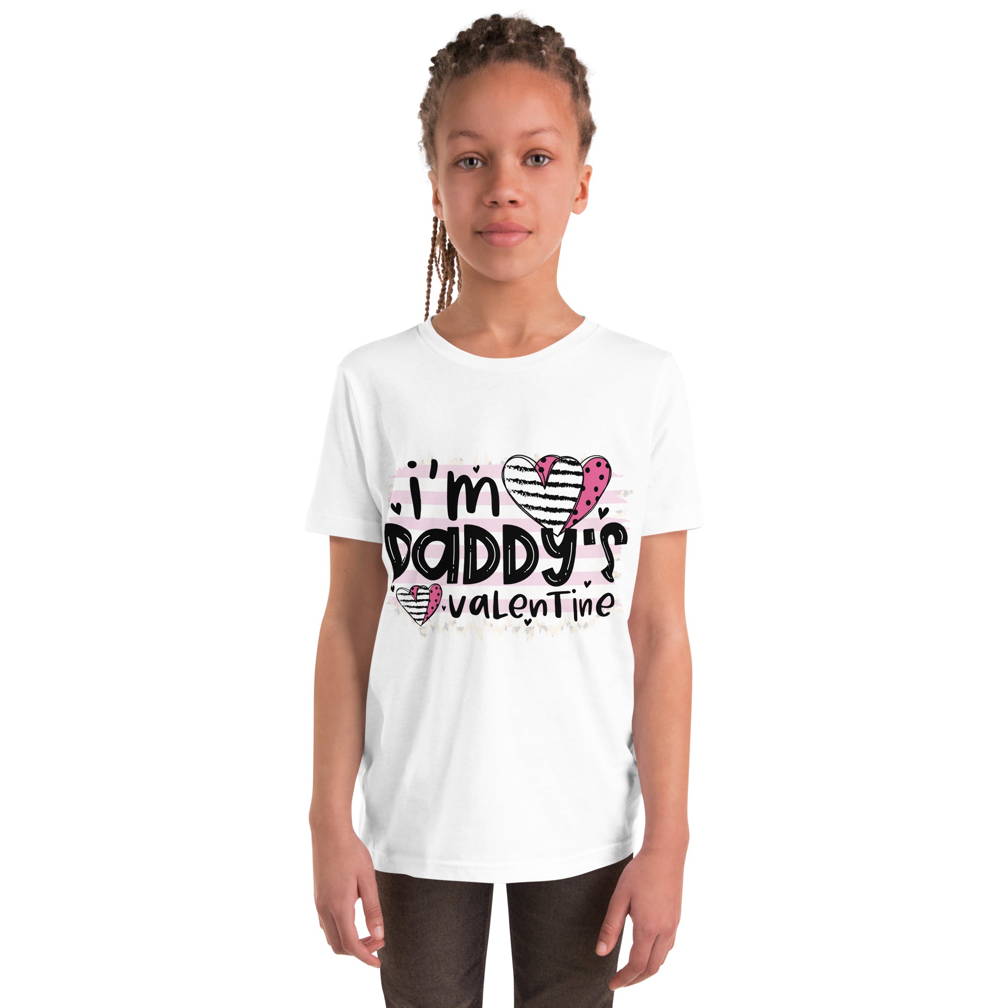 I'm Daddy's Valentine Youth Short Sleeve T-Shirt