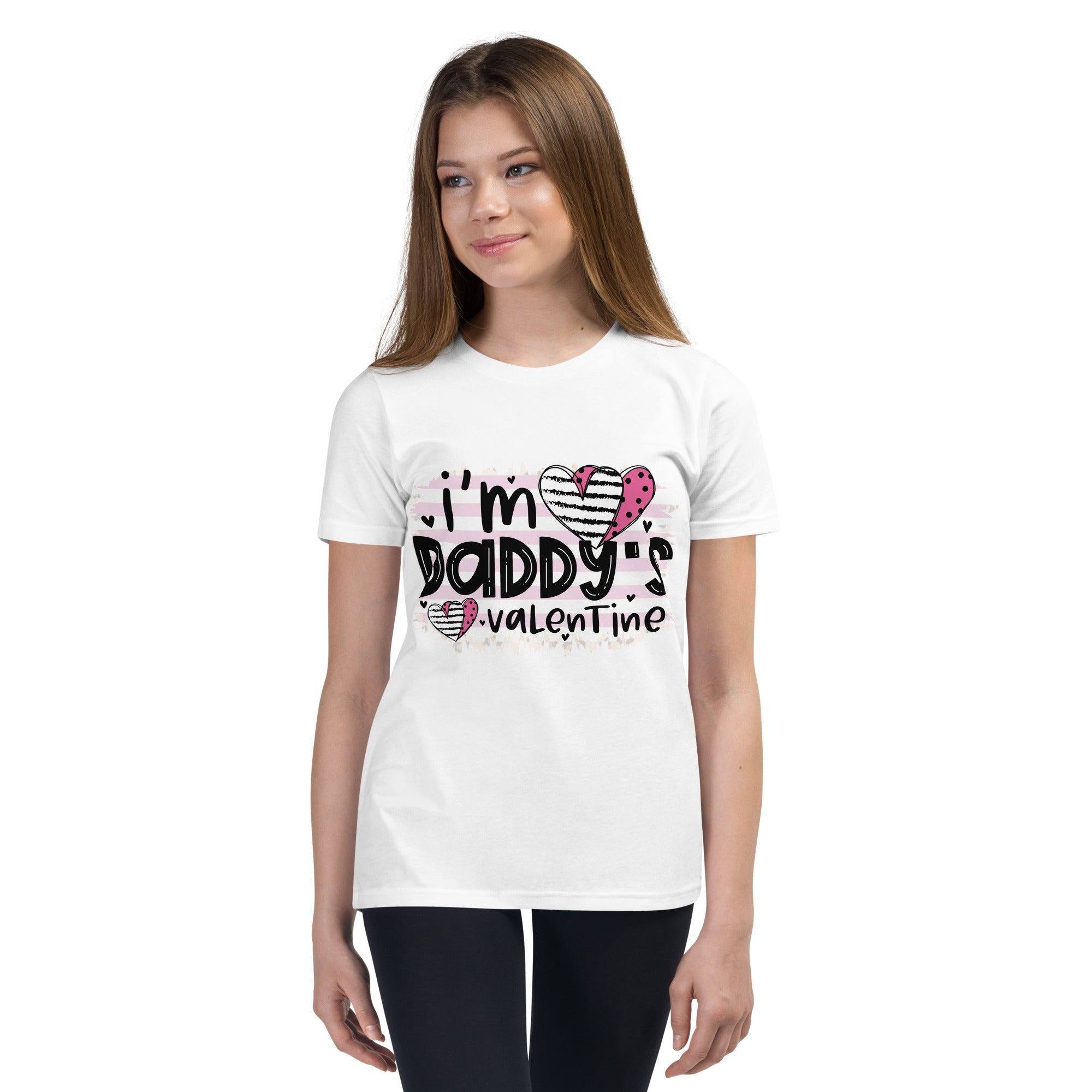 I'm Daddy's Valentine Youth Short Sleeve T-Shirt