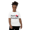 Mom's Valentine Youth Short Sleeve T-Shirt